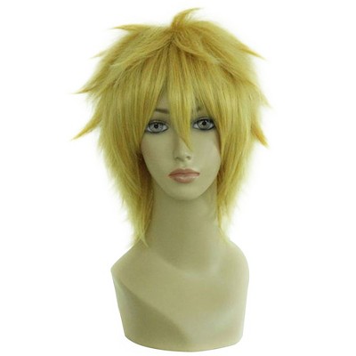 Unique Bargains Women Human Hair Wigs with Wig Cap Short Hair
