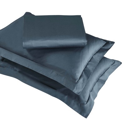Luxury Cotton 850 Thread Count Solid 3 Piece Duvet Cover Set by Blue Nile Mills