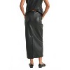 Women's Leather Pencil Skirt - MIOU MUSE - 2 of 4