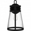 Quoizel Lighting Barber 1 - Light Sconce in  Matte Black - 3 of 4