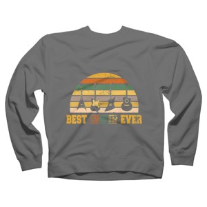 Adult Design By Humans Best Guitar Dad Ever Music Guitar Chord By BaoMinh Sweatshirt - 1 of 2