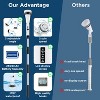 Swtroom Electric Spin Scrubber - Power Shower Cleaning Brush with Extendable Handle & 4 Brush Heads for Bathrooms Window and Floor - 4 of 4