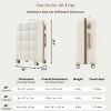 Luggage Sets with USB Port and Cup Holder, Expandable Spinner Suitcase for Travel, 4 Piece Set – Cuddlewood - 4 of 4