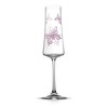 JoyJolt Meadow Butterfly Crystal Champagne Glass –  Set of 2 - 10 oz. Champagne Flute Glasses - 3 of 4