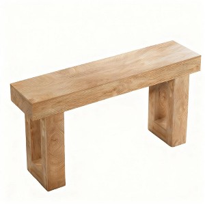 Dexmalle Farmhouse Rectangular Wooden Console Table,Living Room - 1 of 4