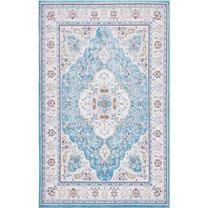 Martha Stewart Traditional MSRW136 Machine Washable Skid Resistant Power Loomed Indoor Rugs - 1 of 4