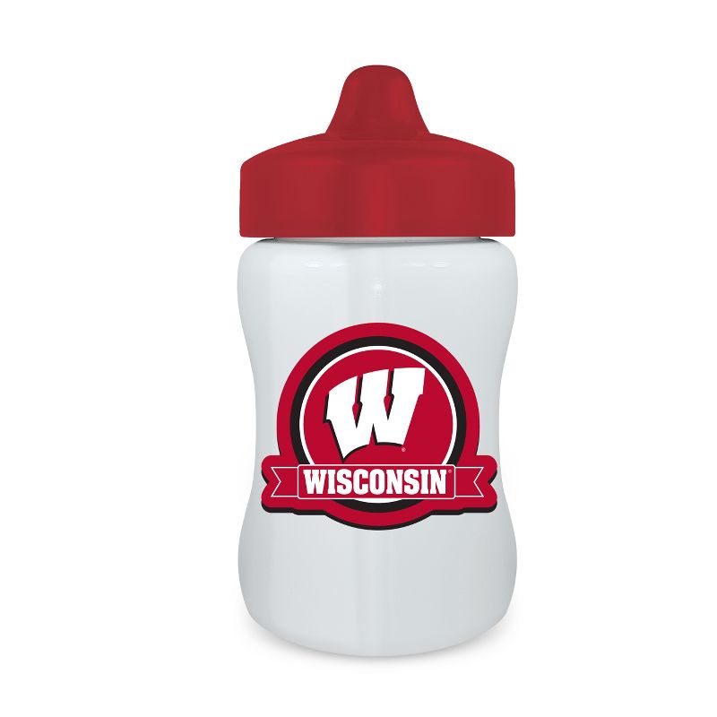 BabyFanatic Toddler and Baby Unisex Sippy Cup - NCAA Wisconsin Badgers, 1 of 5