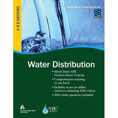 WSO Water Distribution, Grades 3 & 4 - by  Awwa (Paperback)