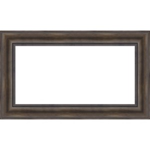 Amanti Art Rustic Pine Black Framed Dry Erase Magnetic Board - 1 of 4