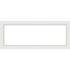Amanti Art Blanco White Framed Dry Erase Magnetic Board - 1 of 4