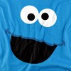Men's Sesame Street Cookie Monster Face T-Shirt - 2 of 4