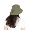 Anna-Kaci Bucket Hat Wide Brim UV Protection Lightweight Packable Outdoor Sun Hat with Adjustable Chin Strap - 4 of 4
