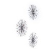 Brewster (Set of 3) Aureaus Starburst Metal Wall Arts: Iron Construction, Modern Decor, 3D Sculptures, Keyhole Mounting - 4 of 4