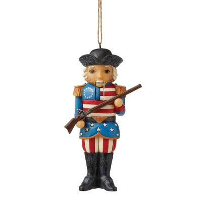 Jim Shore 4.5 Inch American Nutcracker Ornament Heartwood Creek Tree Ornaments