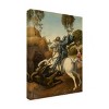 Trademark Fine Art - Masters Collection St George and the Dragon Raphael Canvas Art - 4 of 4