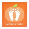 Pearhead My Little Pumpkin Halloween Canvas for Baby's Footprints - 2 of 4