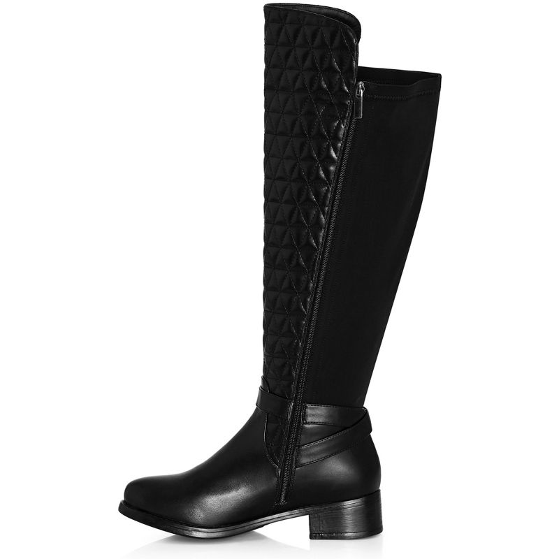 Women's WIDE FIT Diana Tall Boot - black | CLOUDWALKERS, 3 of 4