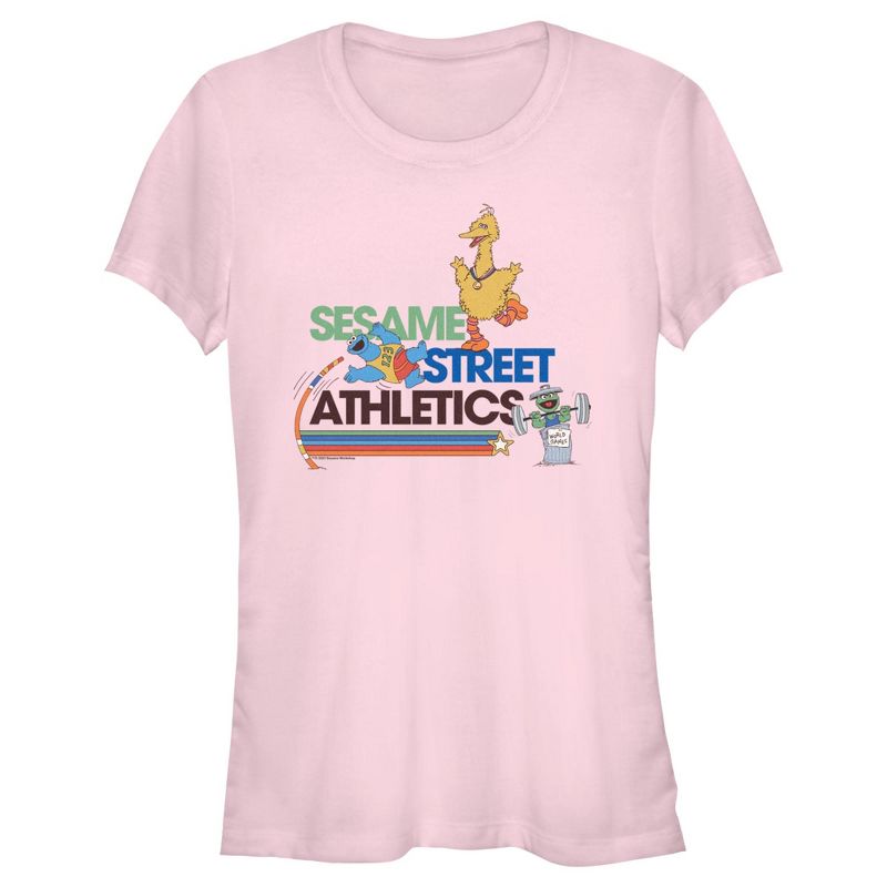 Junior's Sesame Street Retro Athletics T-Shirt, 1 of 5