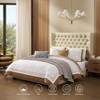 Bebejan Geometric Latte 100% Cotton 5 Piece Reversible Comforter Set - 2 of 4