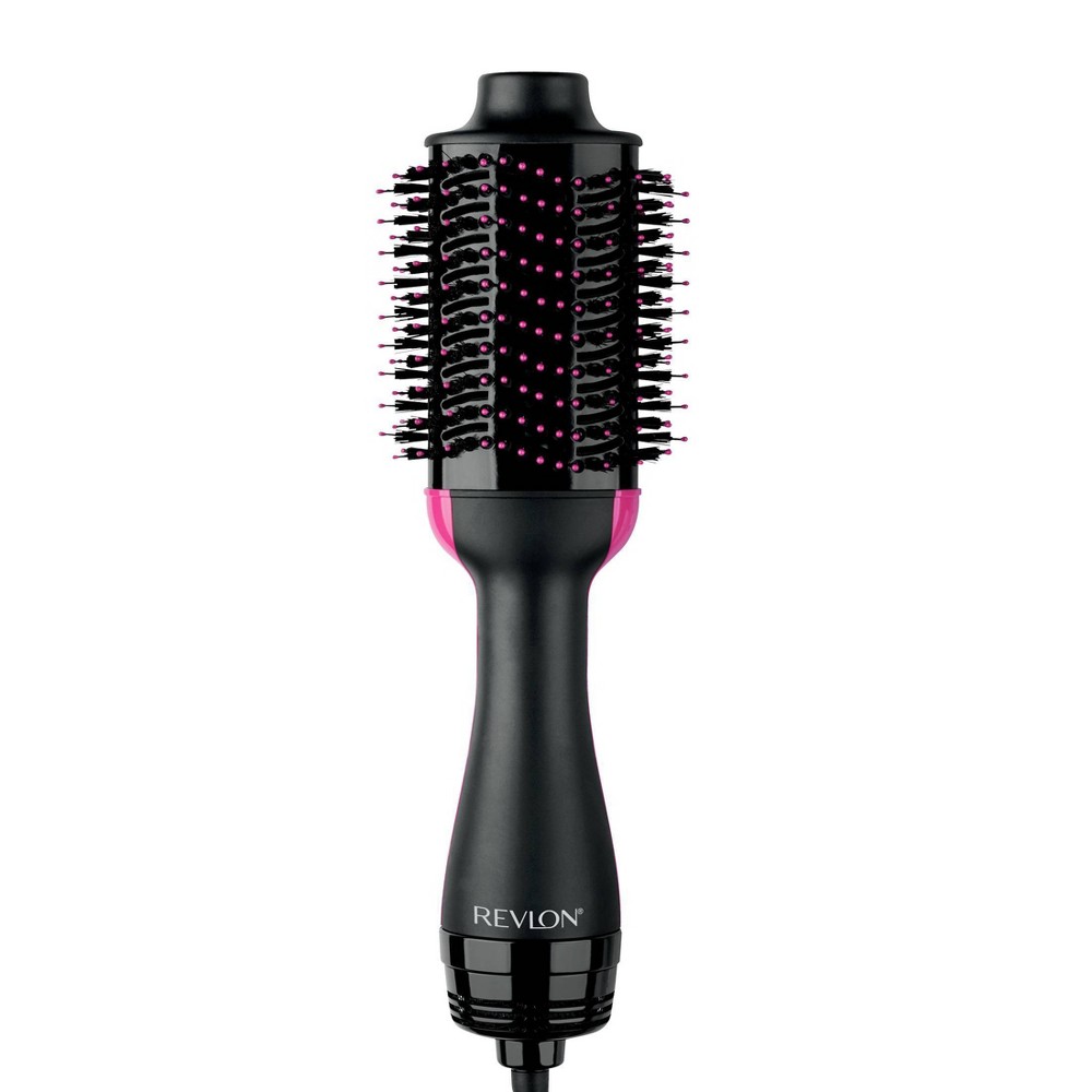 Revlon One-Step Volumizer Hair Dryer and Hot Air Brush - Black: 1100 Watt, 3 Heat Settings, Not Travel Size