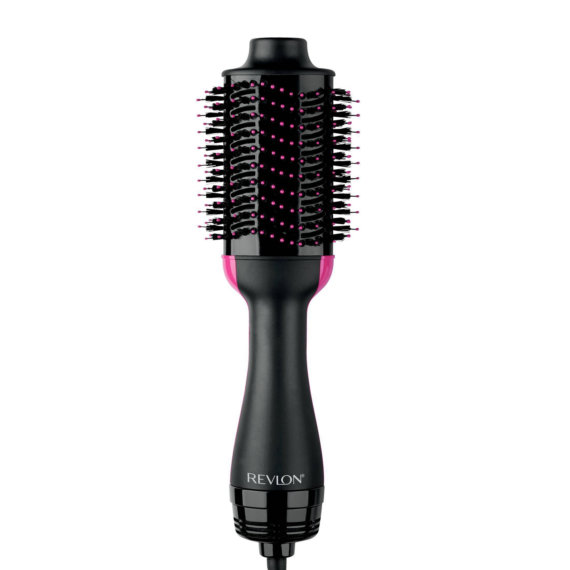 Revlon One-Step Volumizer Hair Dryer and Hot Air Brush - Black: 1100 Watt, 3 Heat Settings, Not Travel Size