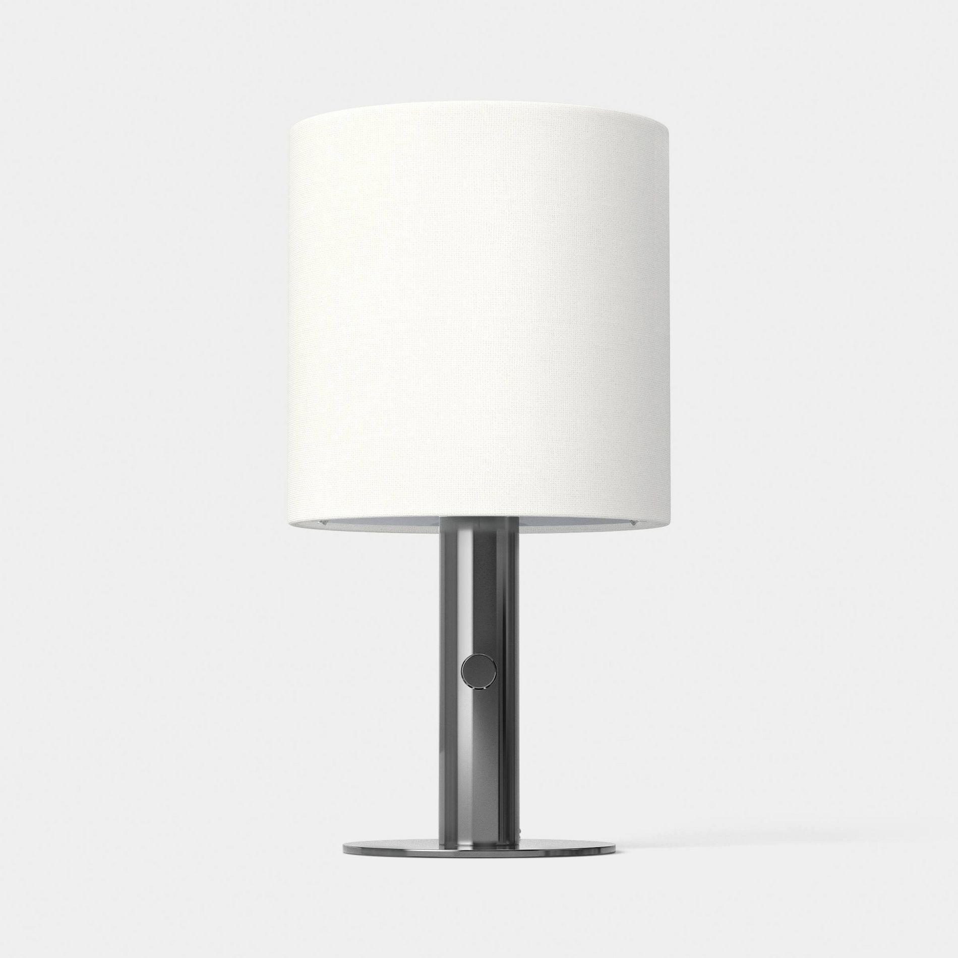 Mini Stick Lamp with Knob Chrome - Room Essentials™