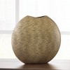Signature Design by Ashley Iansboro 11.5" Metal Vase, Antique Gold Finish Decor - 2 of 4