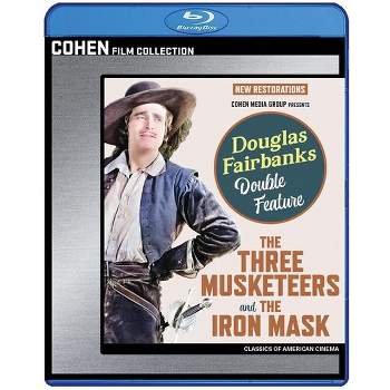 Douglas Fairbanks Double Feature: The Three Musketeers / The Iron Mask (Blu-ray)