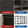 10 Drawer Dresser for Closet, 55" Tv Stand, 47" Wide Fabric Dresser with Power Outlets, Sturdy - 4 of 4