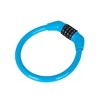 Unique Bargains Security 4 Digit Resettable Combination Bike Cable Lock 16.93"x0.39" - 3 of 4
