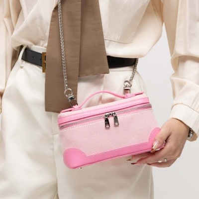 MKF Collection Women’s Crossbody Bag – Zinnia Vegan Leather Shoulder Handbag by MKF Collection, Now J’OMOR by Mia - Fuchsia — фото 2