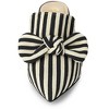 Allegra K Women's Pointed Toe Stripe Bow Slip-on Stiletto Heel Slides Mules - 3 of 4