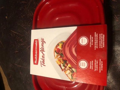 Rubbermaid 20pc Takealongs Meal Prep Divided Rectangle Containers Set :  Target