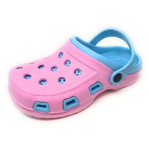 JEFFRICO Breathable Clogs for Kids Girls Garden Shoes Swim Beach Comfort Clog - 1 of 4