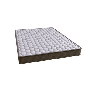 KTMBDW 6 Inch Mattress, Twin, Medium Firm Feel, Zoned Pressure Relief, Gray - 1 of 4