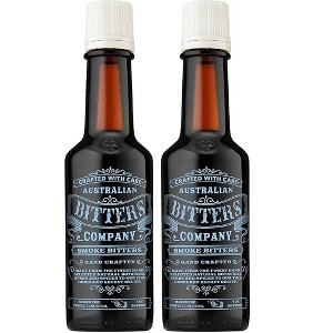 Australian Bitters Company Smoke Bitters 2 Pack: Elevate Your Cocktails with 4oz Bottles Perfect for Classic Mixed Drinks - 1 of 2