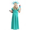 HalloweenCostumes.com Girl's Statue of Liberty Costume - 2 of 3