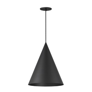ET2 Lighting Pitch 1 - Light Pendant in  Black - 1 of 3