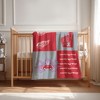 NHL Domino Swaddle Blanket - 2 of 4