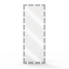 63x24" Silver Hollywood Full Length Mirror with Lights: 4 Color Modes, Touch Control, Wall Mounted or Standing - 2 of 4