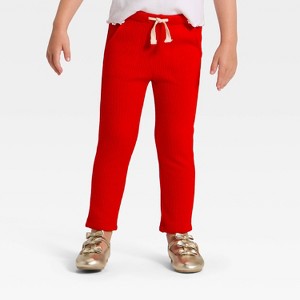 Toddler Girls' Ribbed Leggings - Cat & Jack™ - 1 of 3