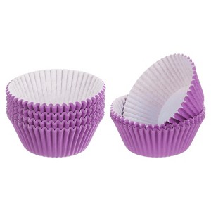 Unique Bargains Greaseproof Cupcake Liners Muffins Paper Baking Cups 2.8 Inch - 1 of 3