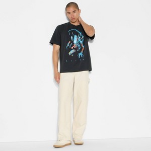 Men's Graphic Alien T-Shirt - Original Use™ Black - 1 of 3