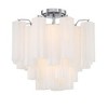Crystorama Lighting Addis 4 - Light Flush Mount in  Polished Chrome - 4 of 4