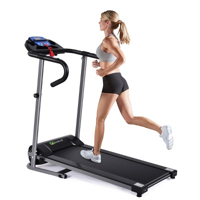 Costway 1100W Folding Treadmill Electric Support Motorized Power Running Fitness Machine