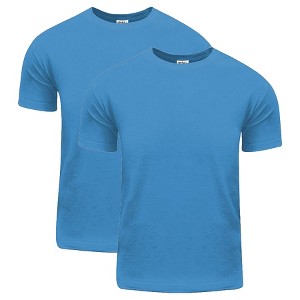 2 Pack Shaka Wear Men's Active Comfort Cotton Short Sleeve Crew Neck T-Shirt - 1 of 4
