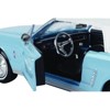 1964 1/2 Ford Mustang Light Blue with White Top James Bond 007 "Thunderball" (1965) Movie 1/24 Diecast Model Car by Motormax - 3 of 3