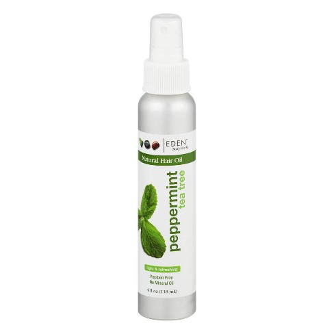 Eden BodyWorks Peppermint Tea Tree Hair Oil - 4 Fl Oz : Target