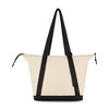 Bearpaw Women's Large Tote Bag Waterproof Nylon Tote for Gym, Travel, and Work - Everyday Shoulder Bag, Yoga Bag, and School Bag for Women - 2 of 4