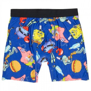 Mens SpongeBob SquarePants Fry Cooking Boxer Briefs - 1 of 3
